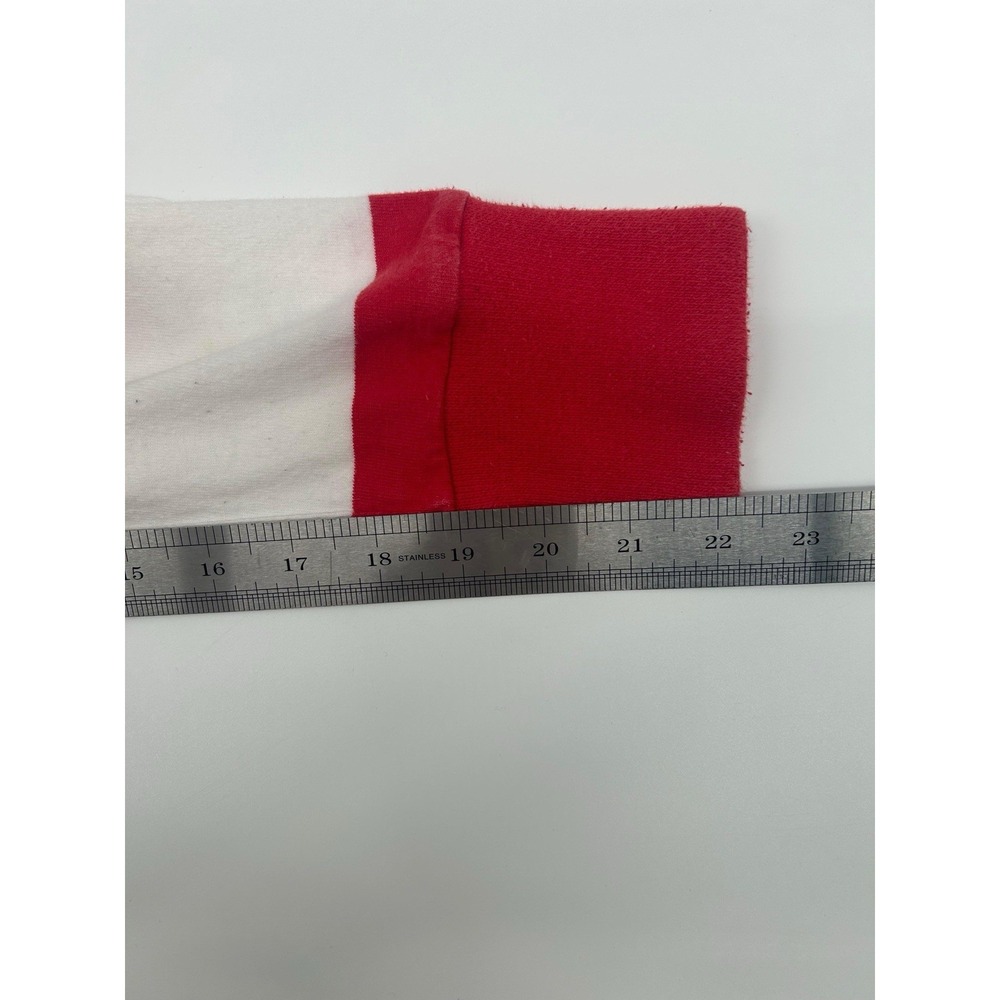Barbarian Casual Weight Striped Rugby Jersey Red Lightweight Large Canada - Picture 9 of 11